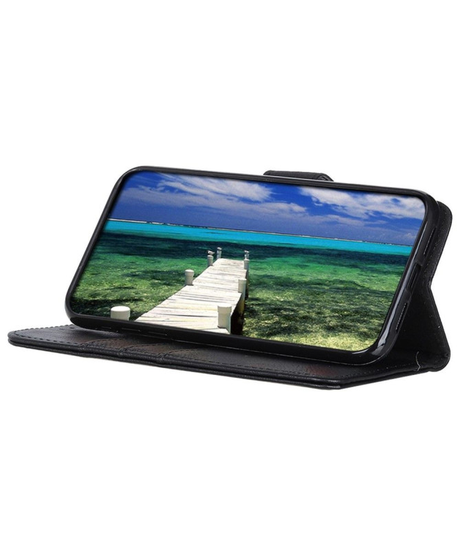 Housse Xiaomi Redmi Note 13 Pro 4G / Poco M6 Pro 4G KHAZNEH Effet Cuir