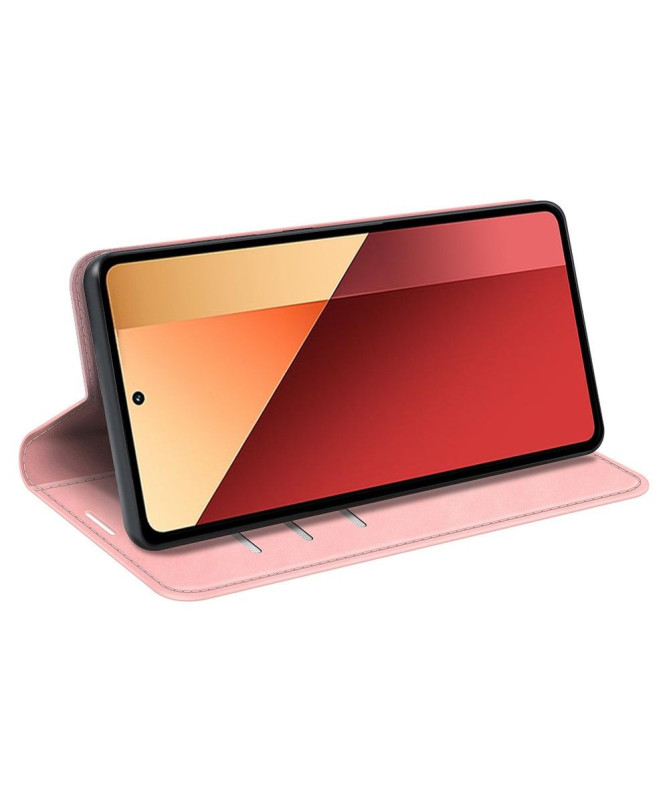 Xiaomi Redmi Note 13 Pro 4G / Poco M6 Pro 4G - Étui simili cuir foncti