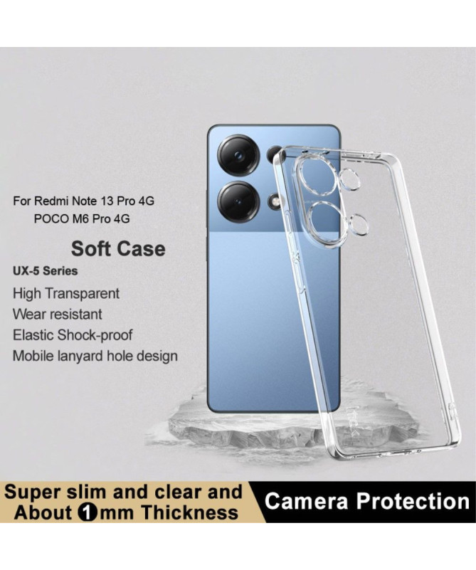 Coque Xiaomi Redmi Note 13 Pro 4G / Poco M6 Pro 4G IMAK Transparent Silicone