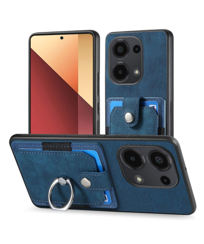 Coque Xiaomi Redmi Note 13 Pro 4G / Poco M6 Pro 4G avec Fentes et Anneau