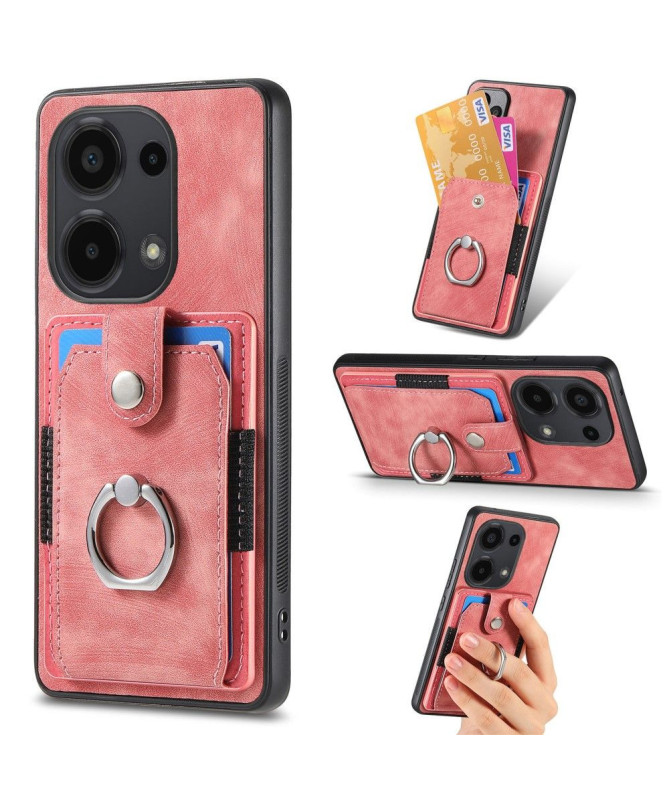 Coque Xiaomi Redmi Note 13 Pro 4G / Poco M6 Pro 4G avec Fentes et Anneau