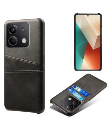 Coque Xiaomi Redmi Note 13 5G Porte Cartes Simili Cuir Basique