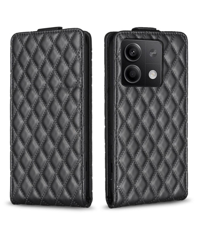 Housse Xiaomi Redmi Note 13 4G Matelassée Rabat Vertical