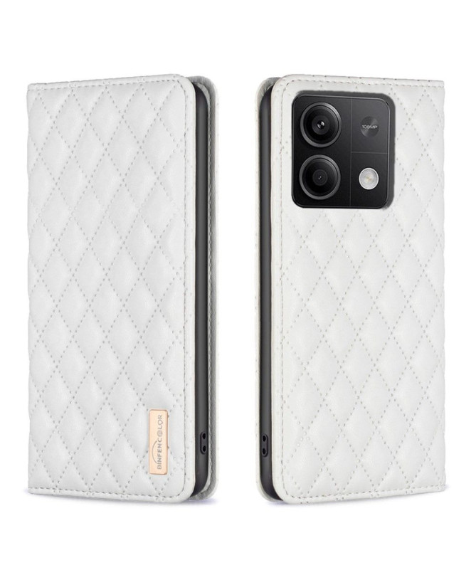 Flip Cover Xiaomi Redmi Note 13 Matelassé BINFEN