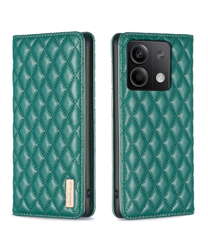 Flip Cover Xiaomi Redmi Note 13 Matelassé BINFEN