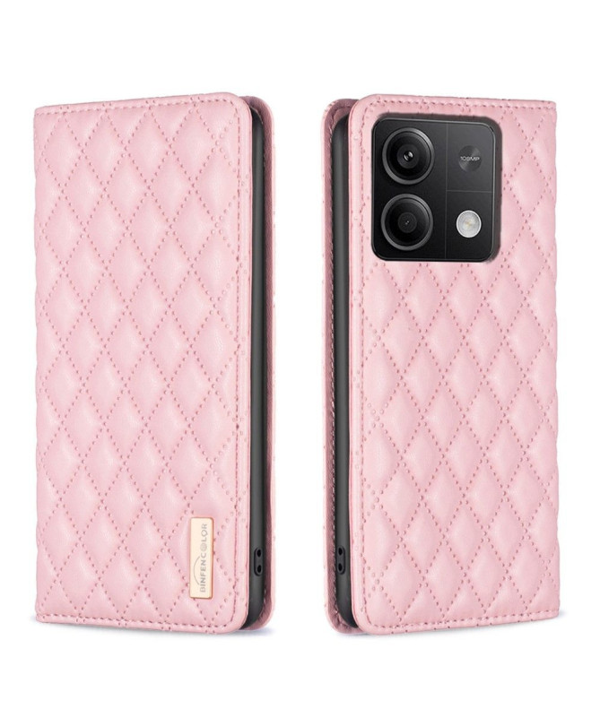 Flip Cover Xiaomi Redmi Note 13 Matelassé BINFEN