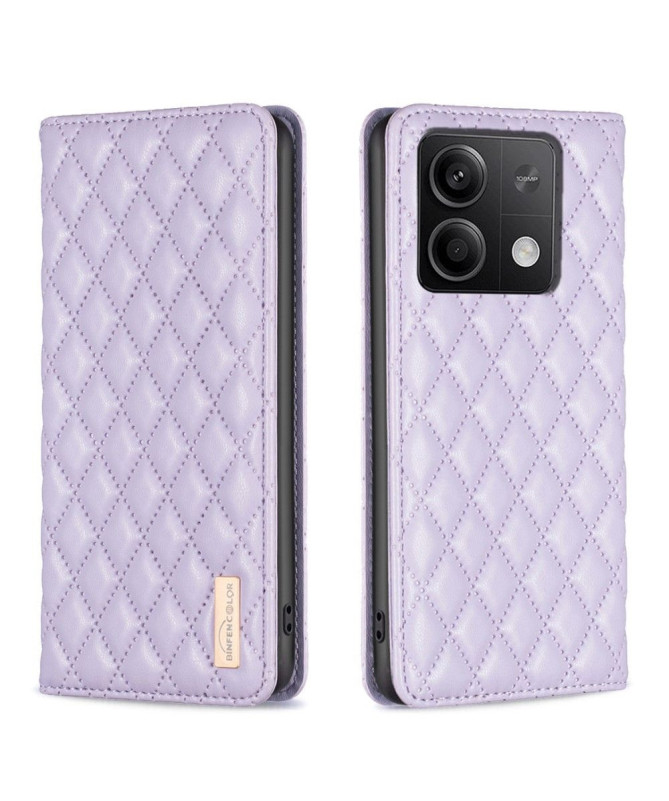 Flip Cover Xiaomi Redmi Note 13 Matelassé BINFEN