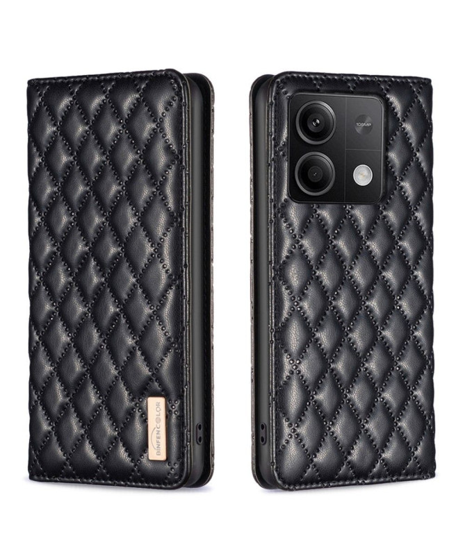 Flip Cover Xiaomi Redmi Note 13 Matelassé BINFEN