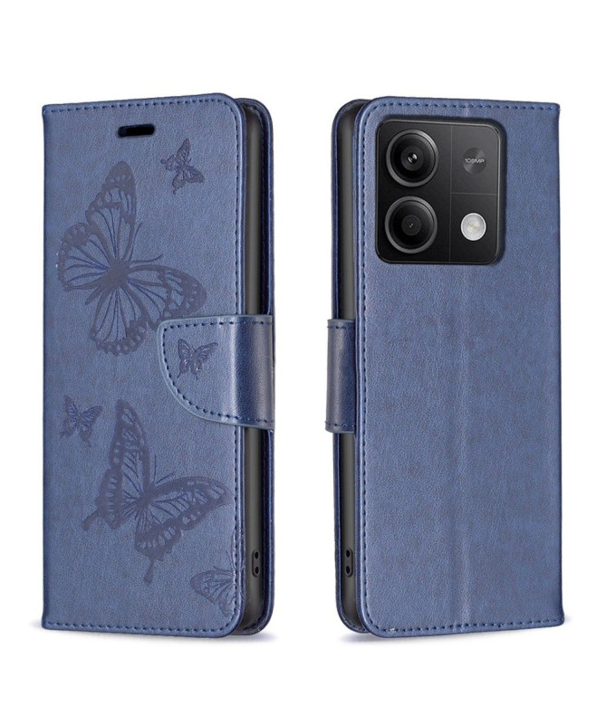 Housse Xiaomi Redmi Note 13 Papillons fonction support