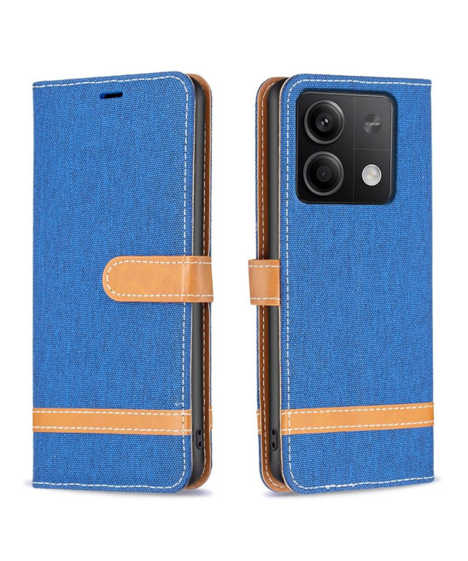 Housse Xiaomi Redmi Note 13 Tissu avec lanière