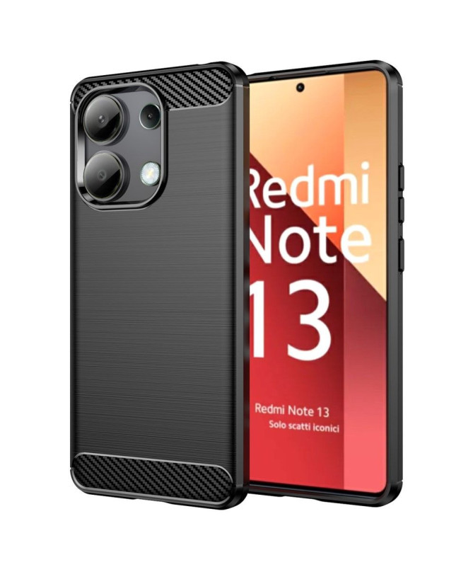 Coque Xiaomi Redmi Note 13 effet brossé silicone