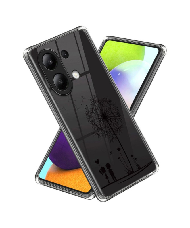 Coque Xiaomi Redmi Note 13 4G Couple et Pissenlits