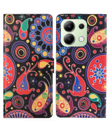 Housse Xiaomi Redmi Note 13 4G paisley fleur