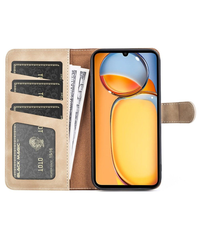 Housse Xiaomi Redmi 13C / Poco C65 Stand Folio Bicolore