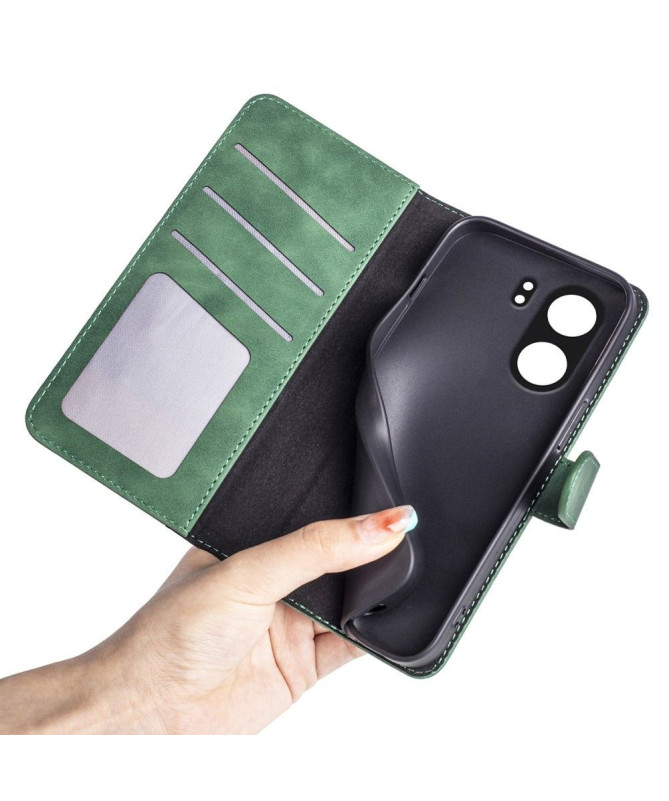 Housse Xiaomi Redmi 13C / Poco C65 Stand Folio Bicolore
