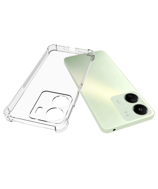 Coque Xiaomi Redmi 13C / Poco C65 transparente angles renforcés