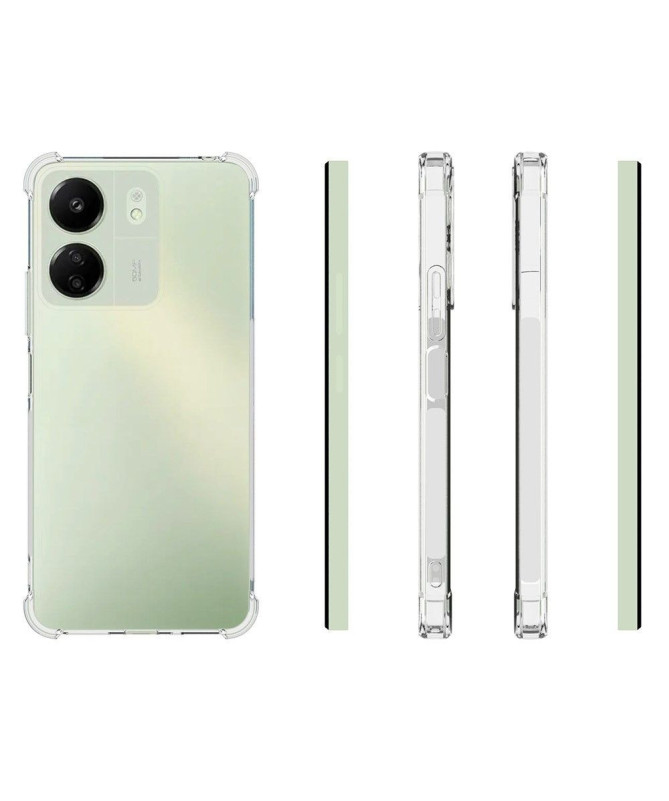 Coque Xiaomi Redmi 13C / Poco C65 transparente angles renforcés