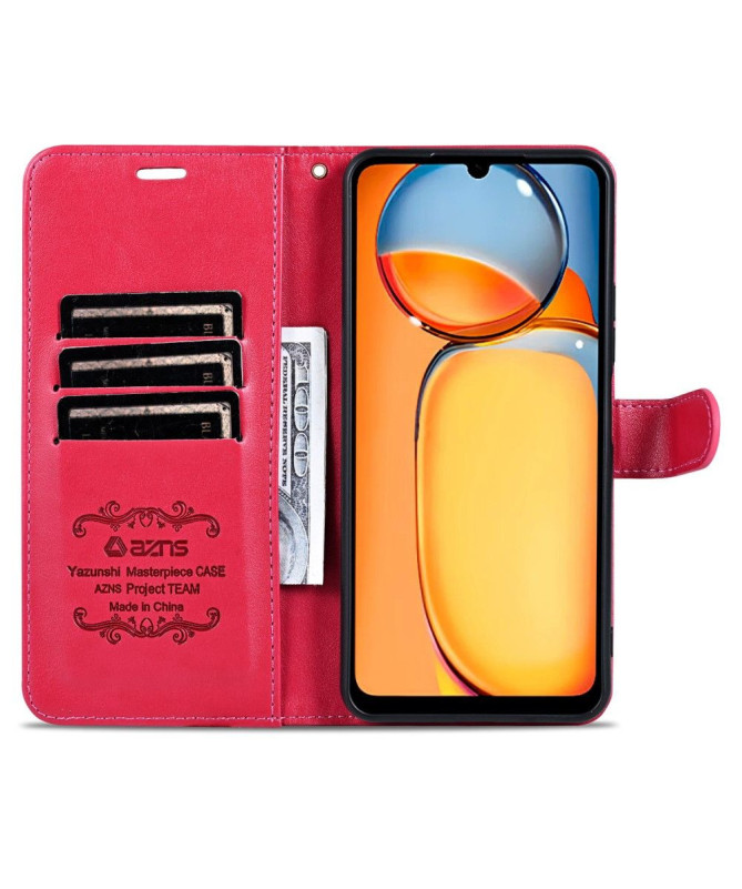 Housse Xiaomi Redmi 13C / Poco C65 AZNS simili cuir