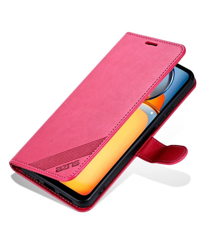 Housse Xiaomi Redmi 13C / Poco C65 AZNS simili cuir