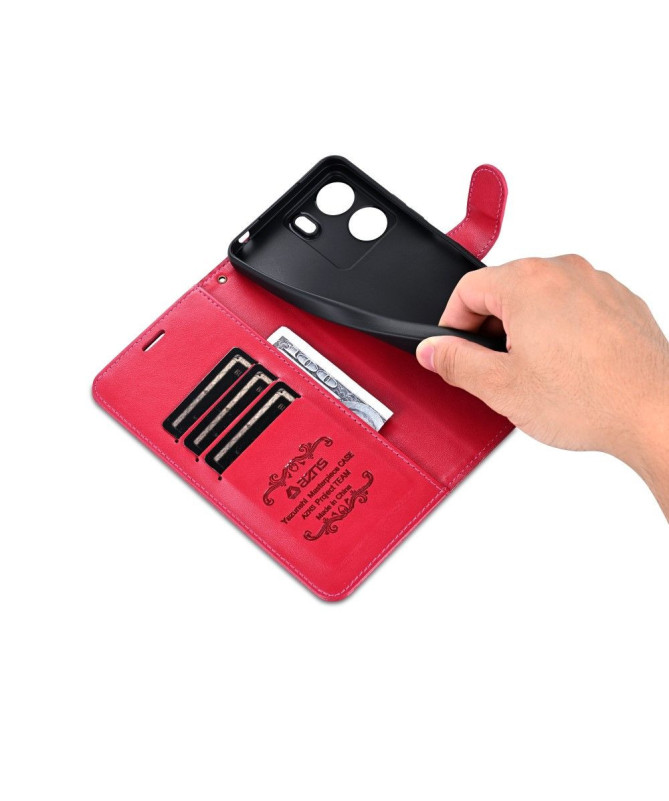 Housse Xiaomi Redmi 13C / Poco C65 AZNS simili cuir