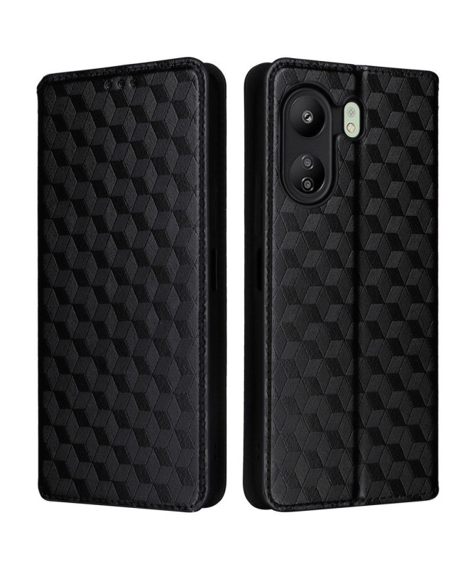 Housse Xiaomi Redmi 13C / Poco C65 flip cover design géométrie