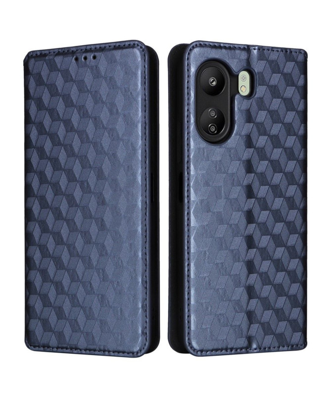 Housse Xiaomi Redmi 13C / Poco C65 flip cover design géométrie