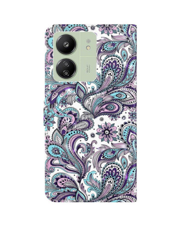 Housse Xiaomi Redmi 13C / Poco C65 Paisley Fleur 01