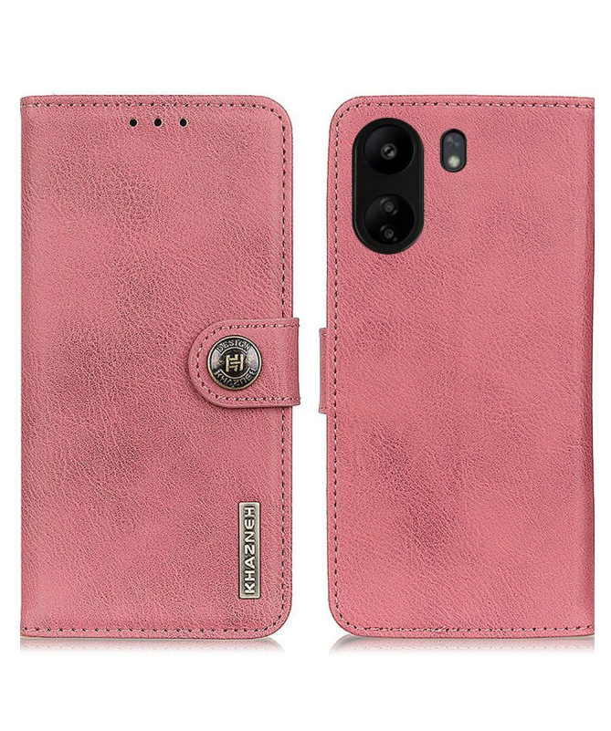 Housse Xiaomi Redmi 13C / Poco C65 KHAZNEH imitation cuir