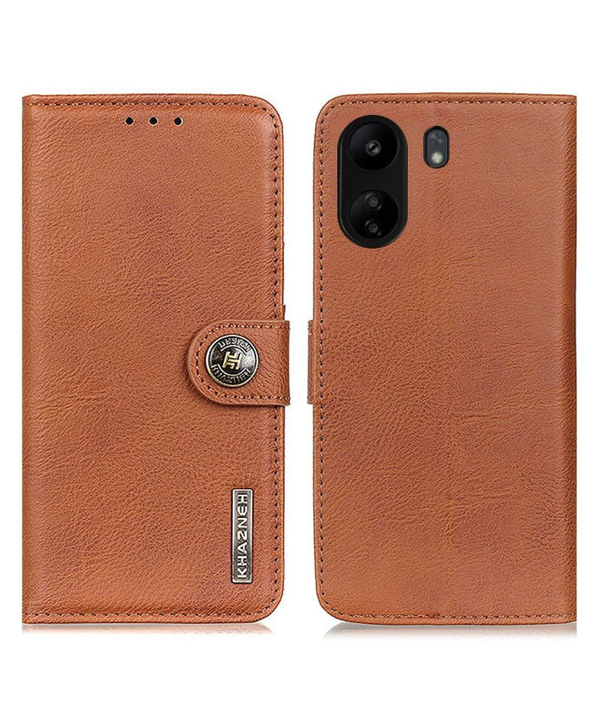 Housse Xiaomi Redmi 13C / Poco C65 KHAZNEH imitation cuir