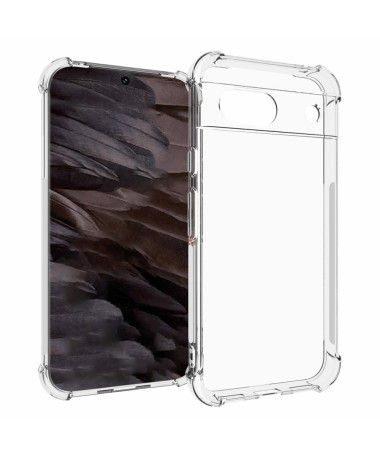 Coque Google Pixel 8a transparente angles renforcés