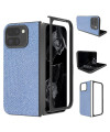 Coque Google Pixel 9 Pro Fold Glam Shield - Bleu Clair