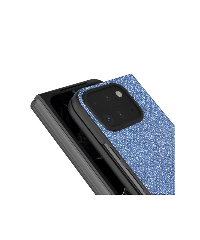 Coque Google Pixel 9 Pro Fold Glam Shield - Bleu Clair