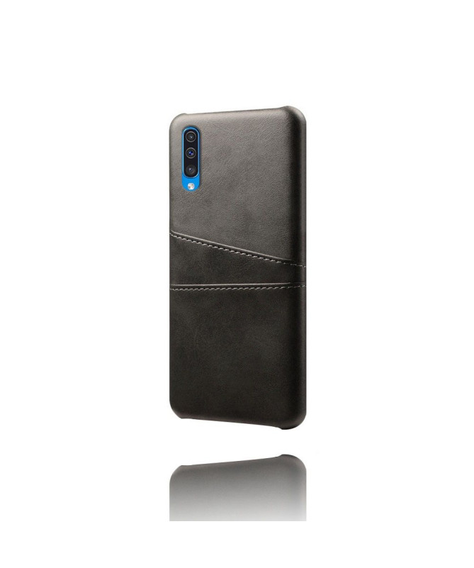 Samsung Galaxy A50 - Coque effet cuir porte-cartes Mélodie