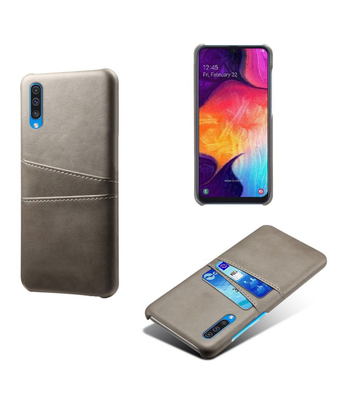 Samsung Galaxy A50 - Coque effet cuir porte-cartes Mélodie