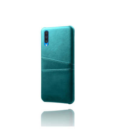 Samsung Galaxy A50 - Coque effet cuir porte-cartes Mélodie Vert - photo 19