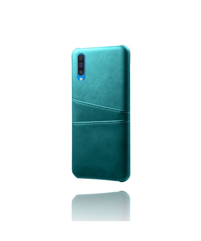 Samsung Galaxy A50 - Coque effet cuir porte-cartes Mélodie