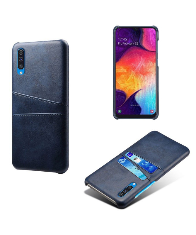 Samsung Galaxy A50 - Coque effet cuir porte-cartes Mélodie