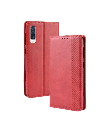 Samsung Galaxy A50 - Étui style cuir Le Cirénius Rouge - photo 9