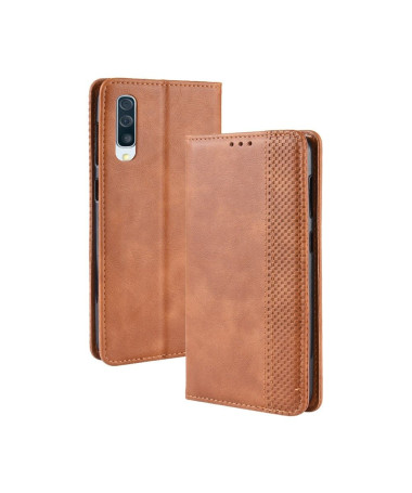 Samsung Galaxy A50 - Étui style cuir Le Cirénius Marron Clair - photo 23