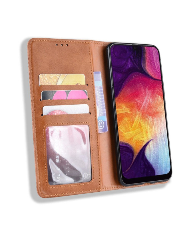 Samsung Galaxy A50 - Étui style cuir Le Cirénius