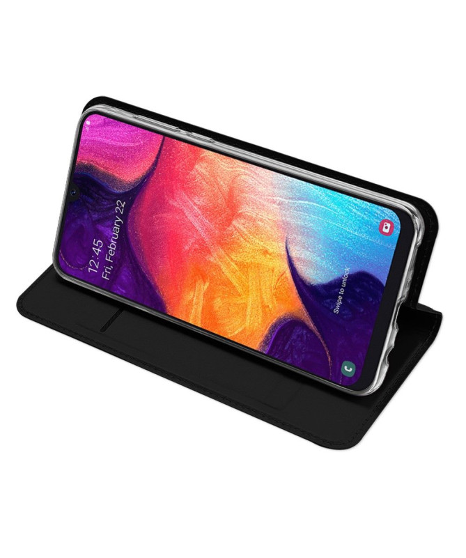 Samsung Galaxy A50 - Étui business imitation cuir