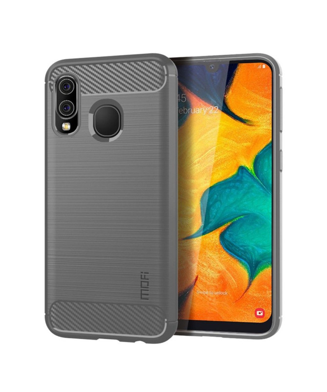 Samsung Galaxy A40 - Coque brossée Mofi