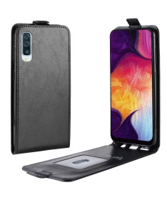 Samsung Galaxy A50 - Étui simili cuir avec rabat verticale