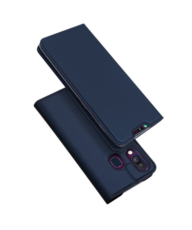 Samsung Galaxy A40 - Étui Business imitation cuir