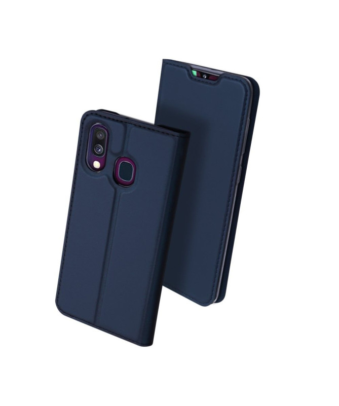 Samsung Galaxy A40 - Étui Business imitation cuir