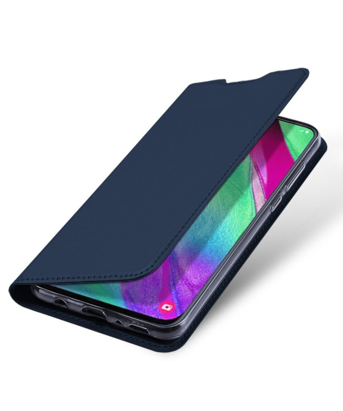 Samsung Galaxy A40 - Étui Business imitation cuir