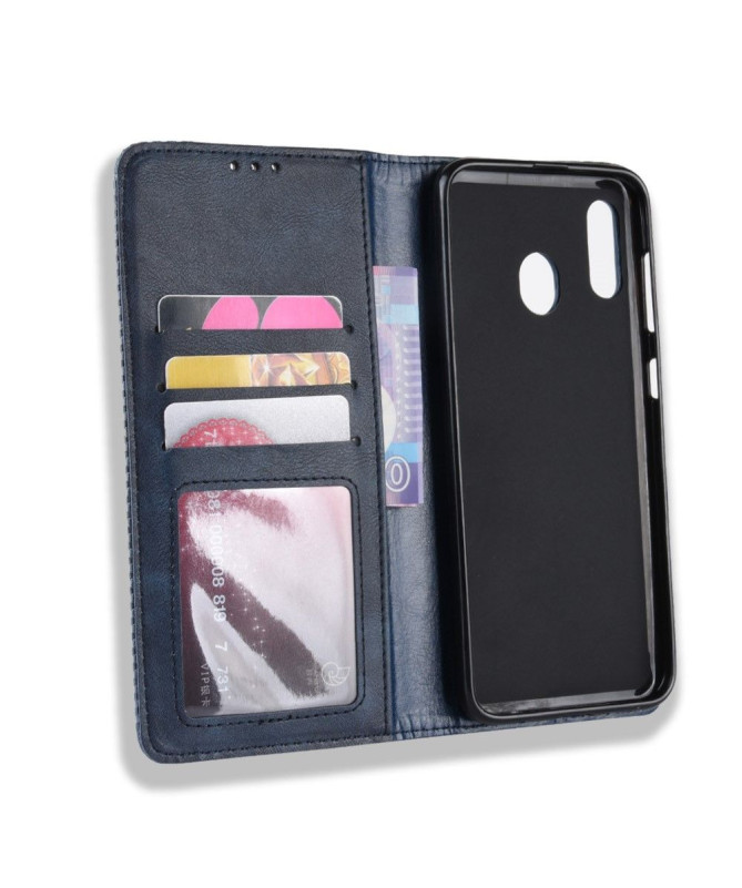 Samsung Galaxy A40 - Étui style cuir Le Cirénius