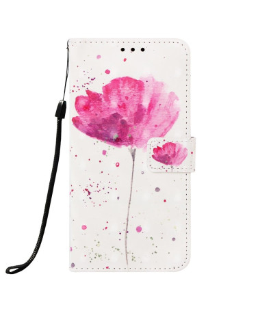 Samsung Galaxy A40 - Housse Pink flower