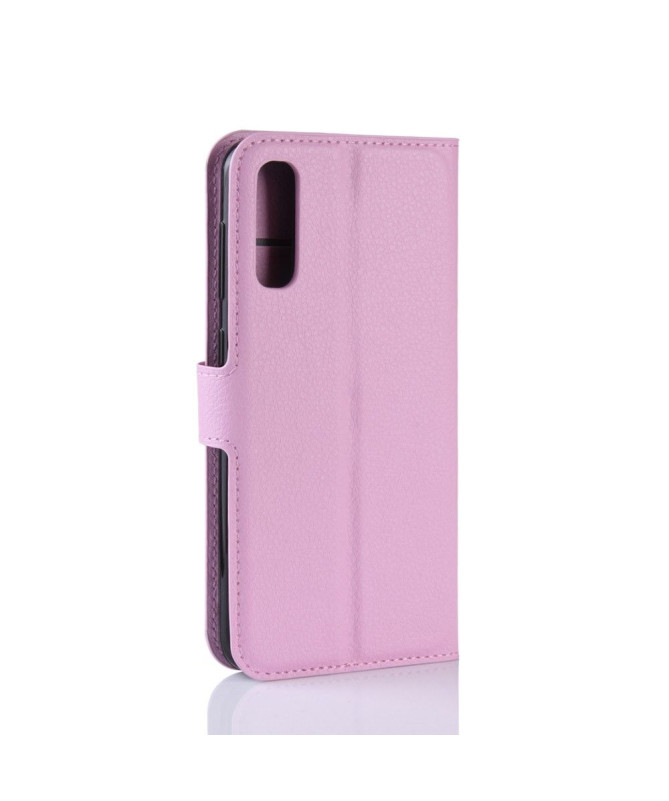 Samsung Galaxy A50 - Étui style cuir porte cartes