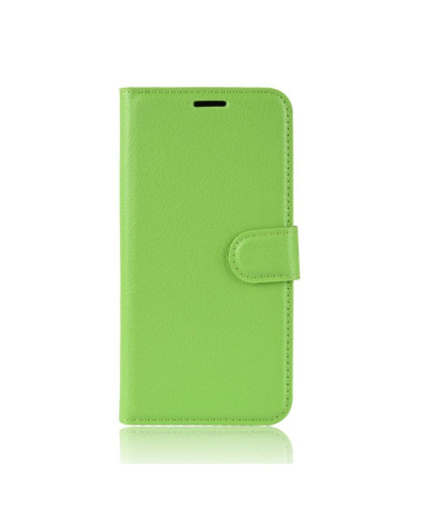 Samsung Galaxy A50 - Étui style cuir porte cartes Vert clair - photo 33